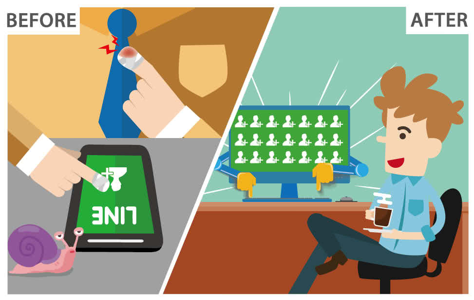 我们提供的免费的LINE自动加好友机器人